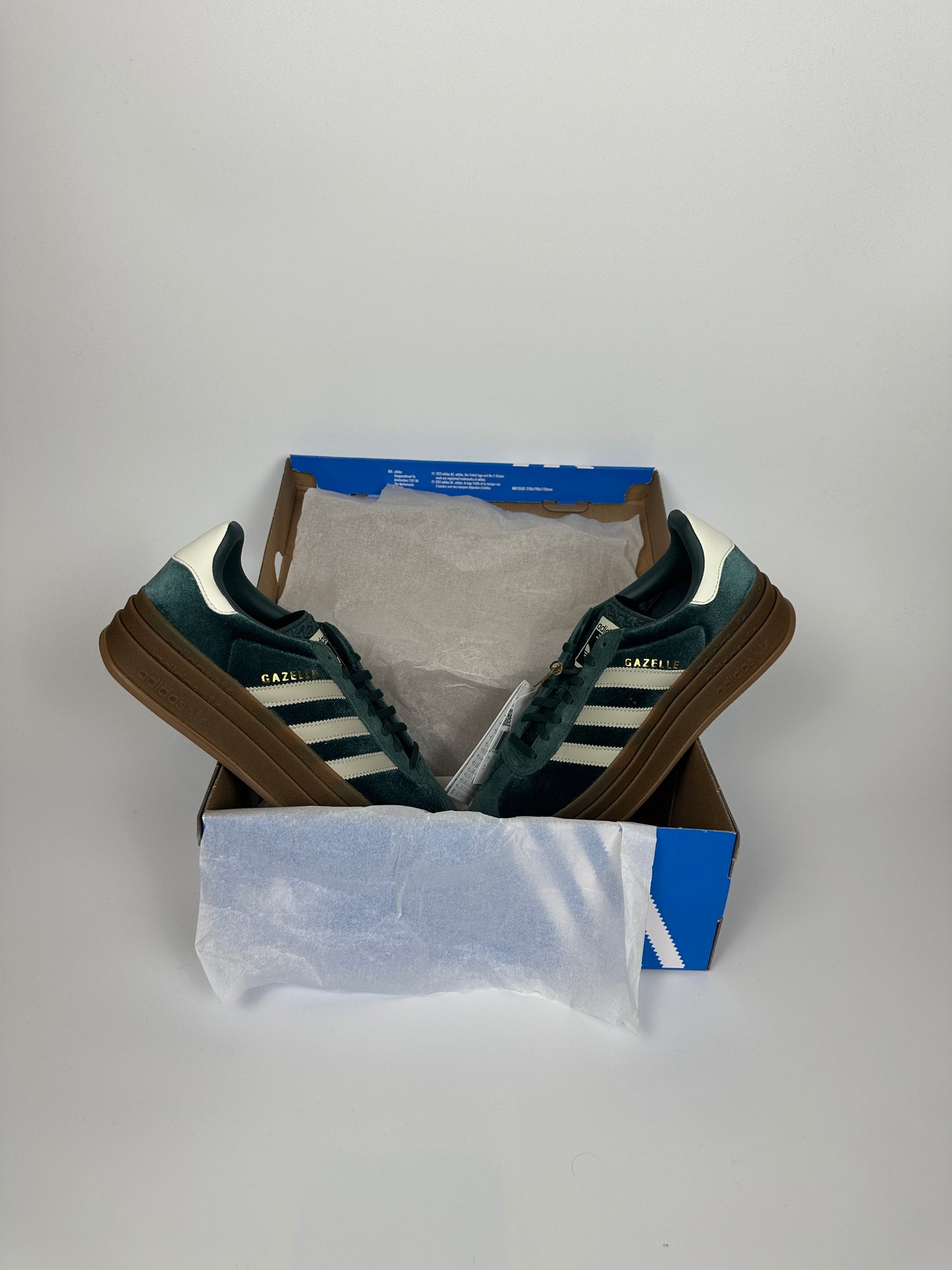Adidas Gazelle Bold Miner Green