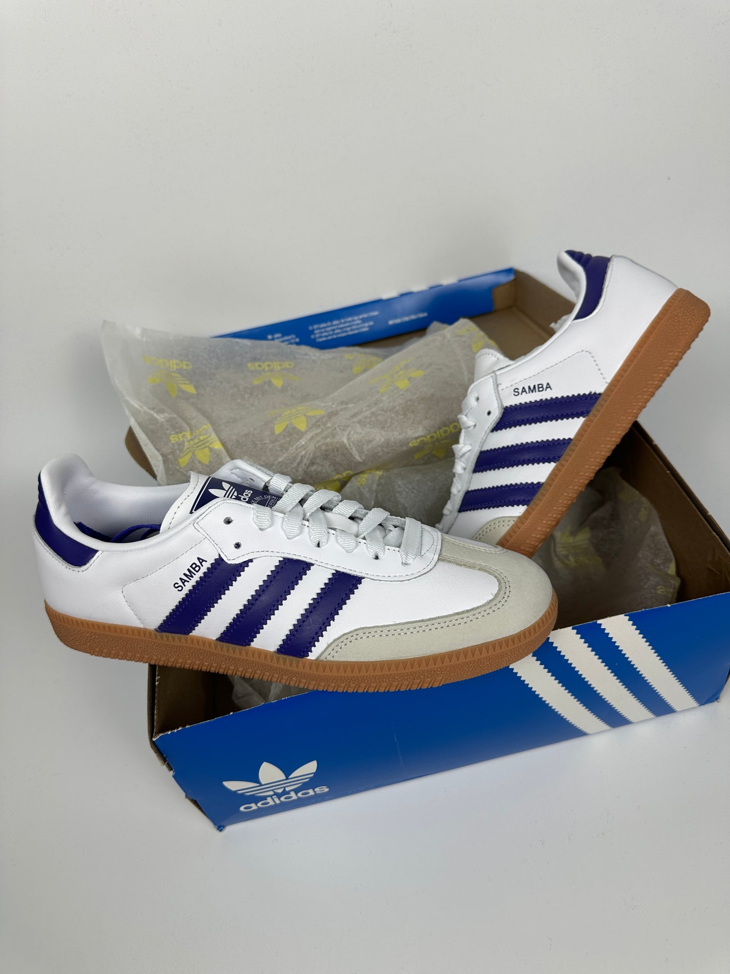 Adidas Samba White Energy Ink