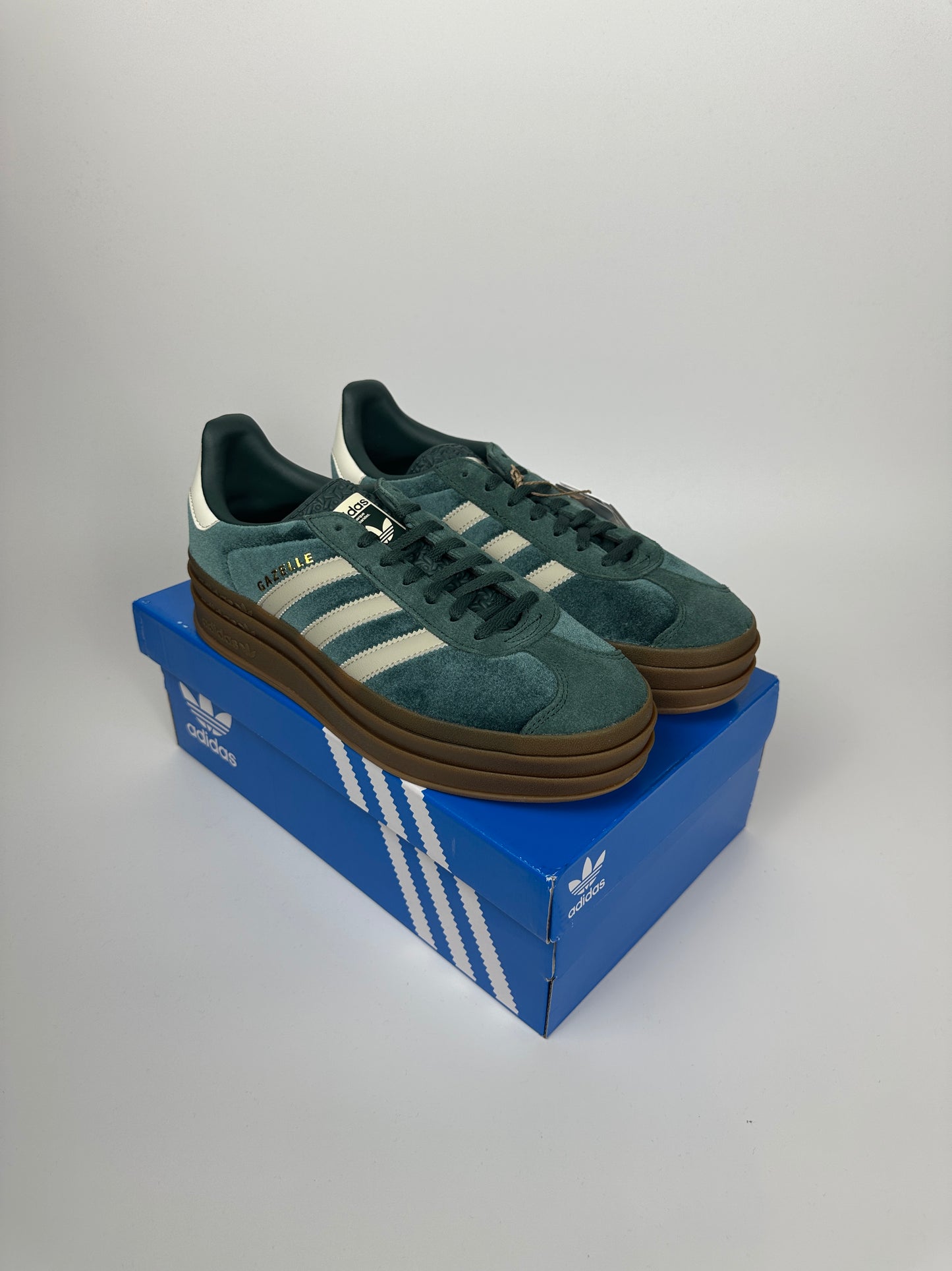 Adidas Gazelle Bold Miner Green