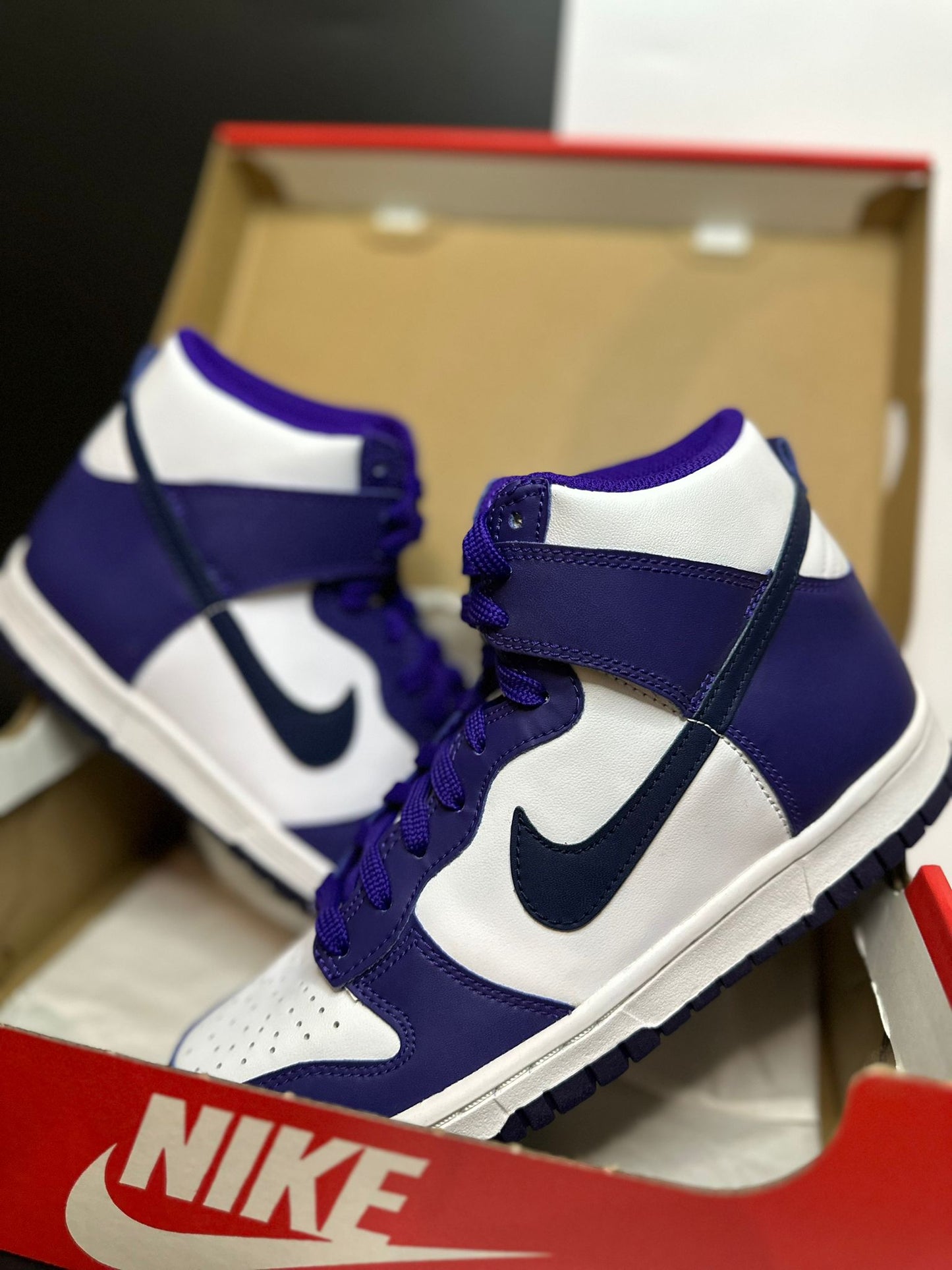 Nike Dunk High "Midnight Navy"